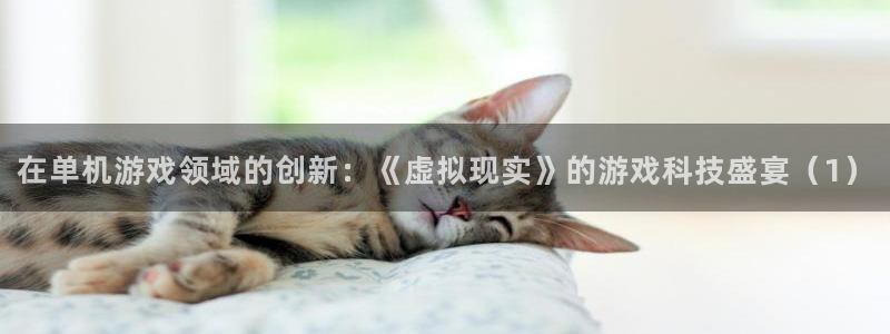 天美娱乐注册登录平台：在单机游戏领域的创新：《虚拟现实》的游