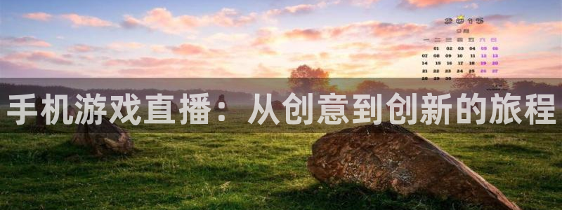 天美娱乐怎么注册：手机游戏直播：从创意到创新的旅程